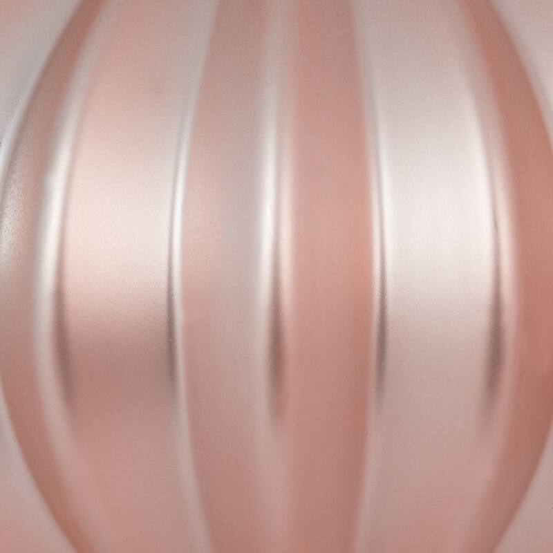 Vickerman 5.7" X 5.5" Rose Gold Onion Christmas Ornament, UV treated, Set of 3