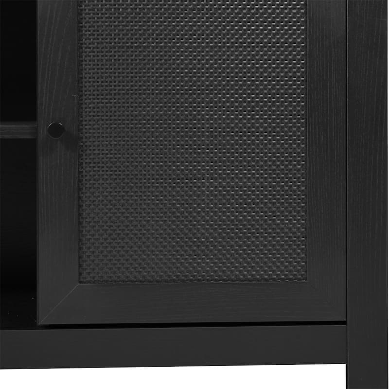 58" Sideboard with 2 Soft Close Doors and Adjustable Shelf - 58"W x 15.75"D x 32.25"H