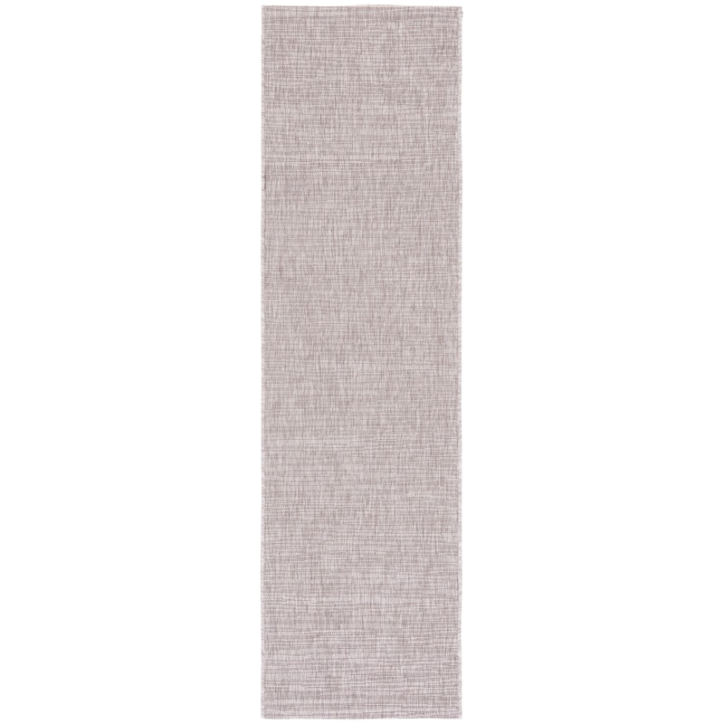 SAFAVIEH Courtyard Consilia Outdoor Waterproof Patio Backyard Rug - 2'3" x 10' Runner - Light Brown