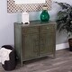 preview thumbnail 2 of 6, Handmade Imperial Green Console Cabinet (Indonesia)