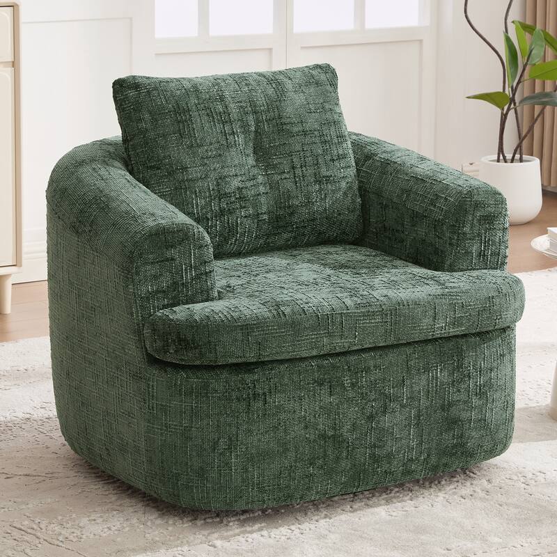 360° Swivel Sofa Chair Accent Barrel Chair for Living Room