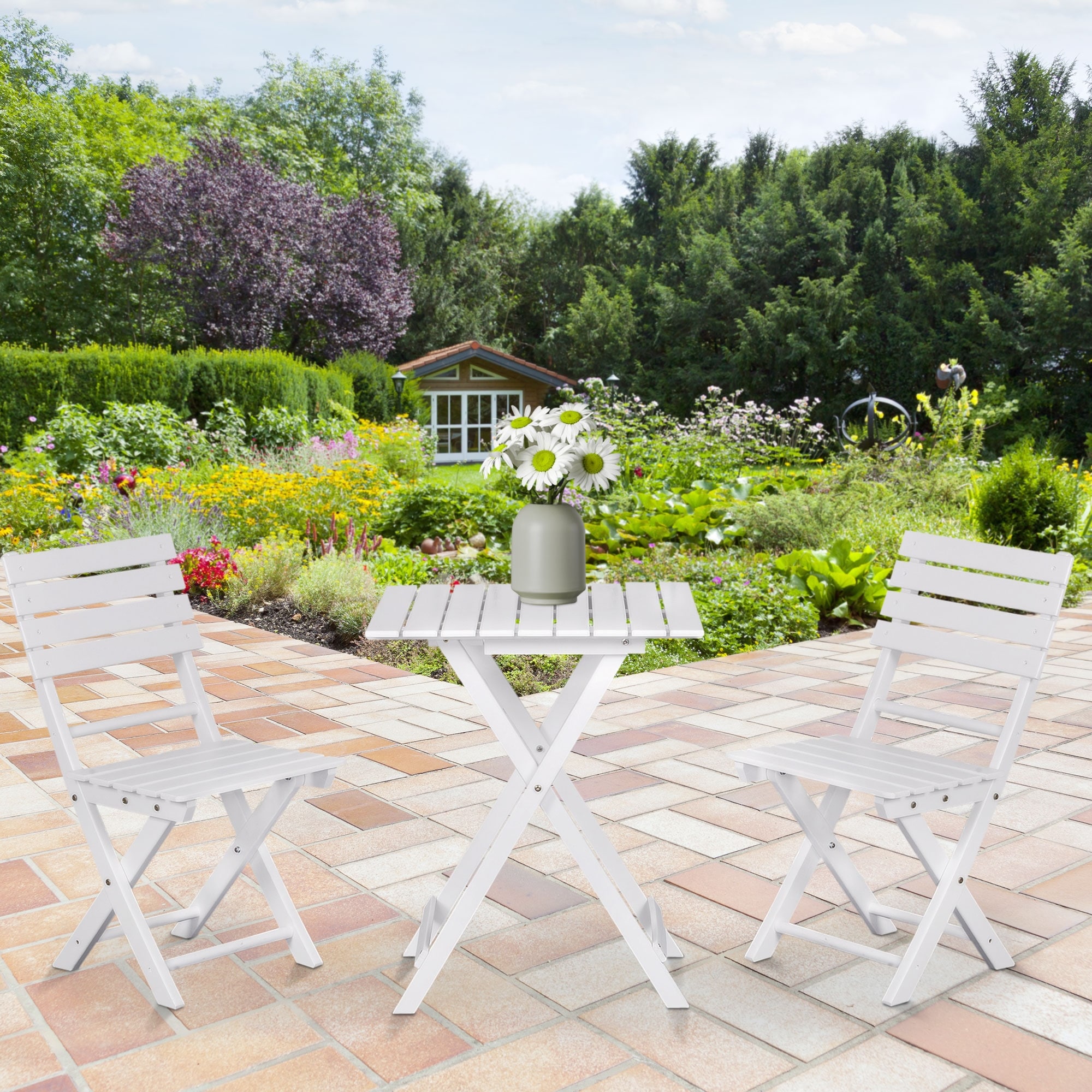 White wood bistro table new arrivals