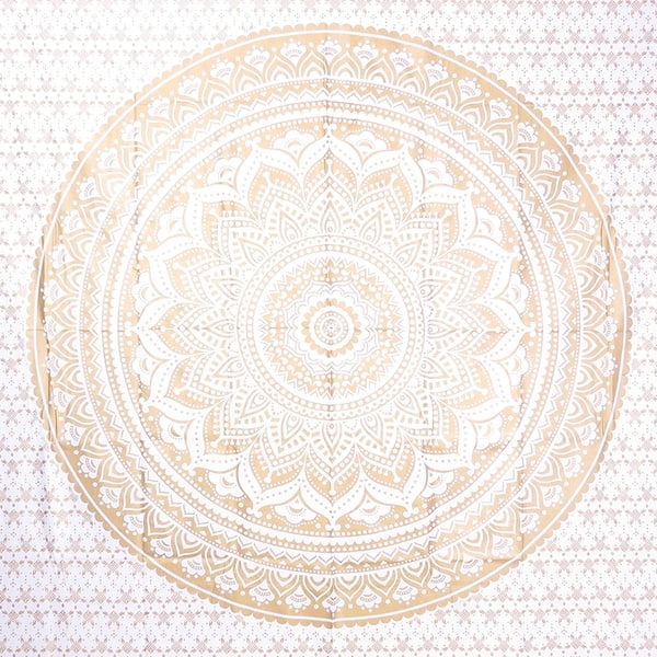 Wall Decor Hippie Tapestries Bohemian Wall Hanging Indian Gold Mandala Tapestry Wall Decor Hippie Tapestries Bohemian Wall Hanging Indian Gold Mandala Tapestry
