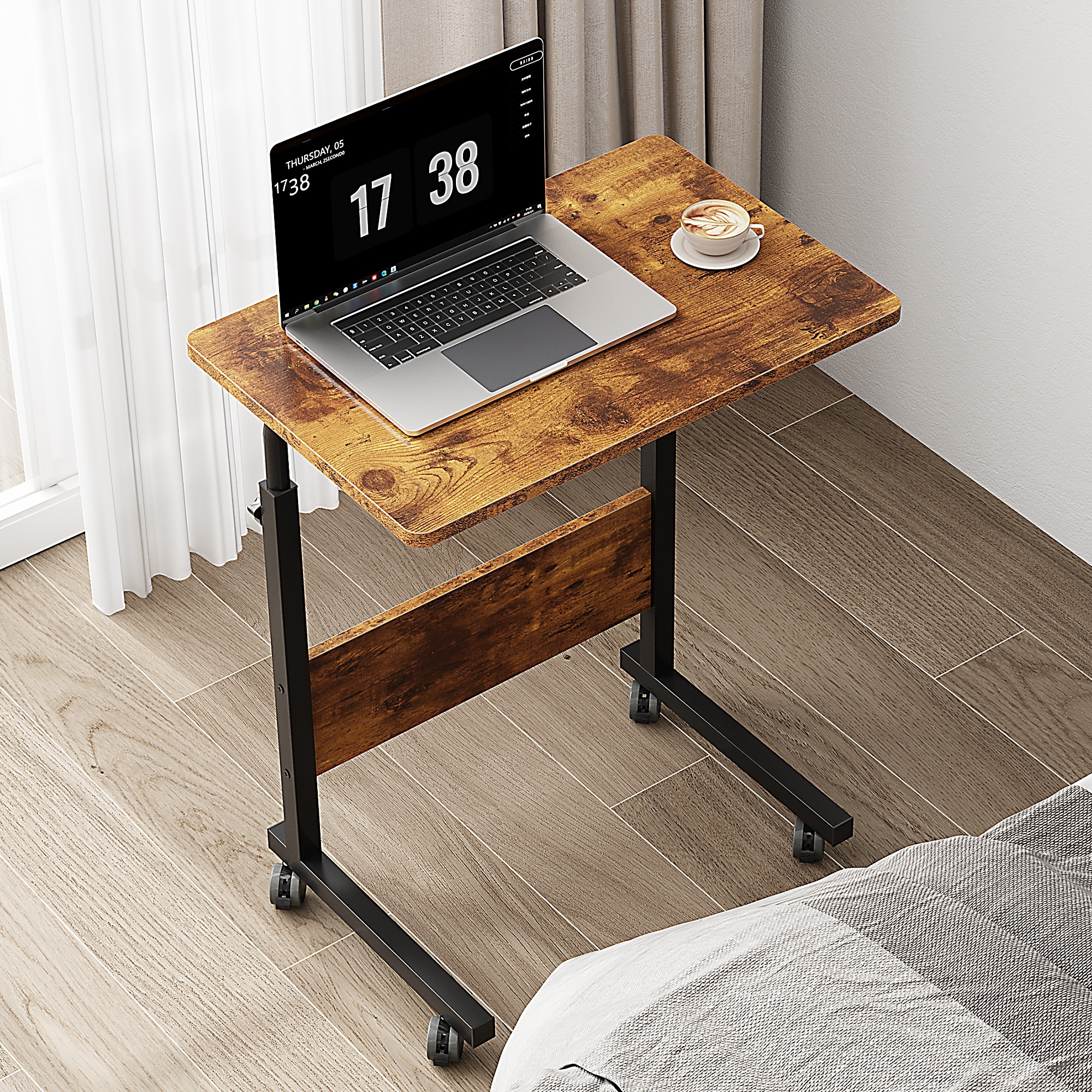 Soges adjustable lap store table