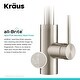 preview thumbnail 134 of 167, Kraus Oletto 2-Function 1-Handle 1-Hole Pulldown Kitchen Faucet