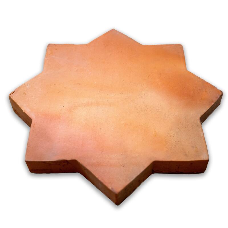Natural Terracotta Cross & Star (2 piece Pattern)