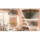 preview thumbnail 5 of 9, Minka Lavery 5297 Breaker Isle 9 Light 33" Wide Crystal Pendant