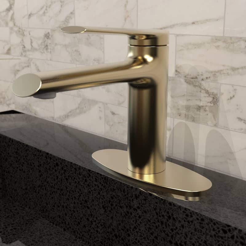 Belanger OPA22 Single-Handle Bathroom Faucet with Drain