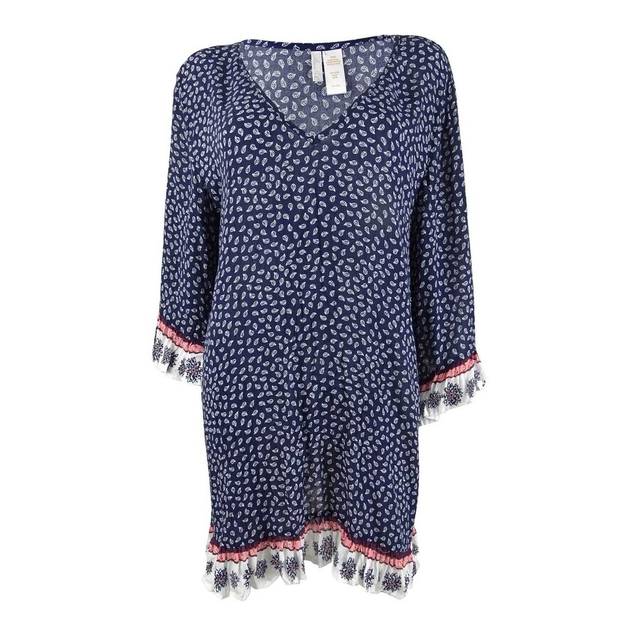 plus size tunic swim top