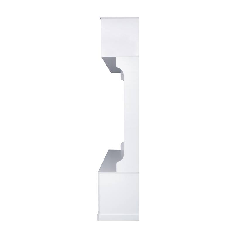57"Hall Tree with 6 Hooks, Coat Hanger, Entryway Bench, 3-in-1 Design, A Spacious Drawer for Entrance, Living Room