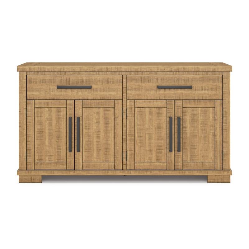 Signature Design by Ashley Havonplane Brown Dining Server - 65.88"W x 19"D x 36.13"H