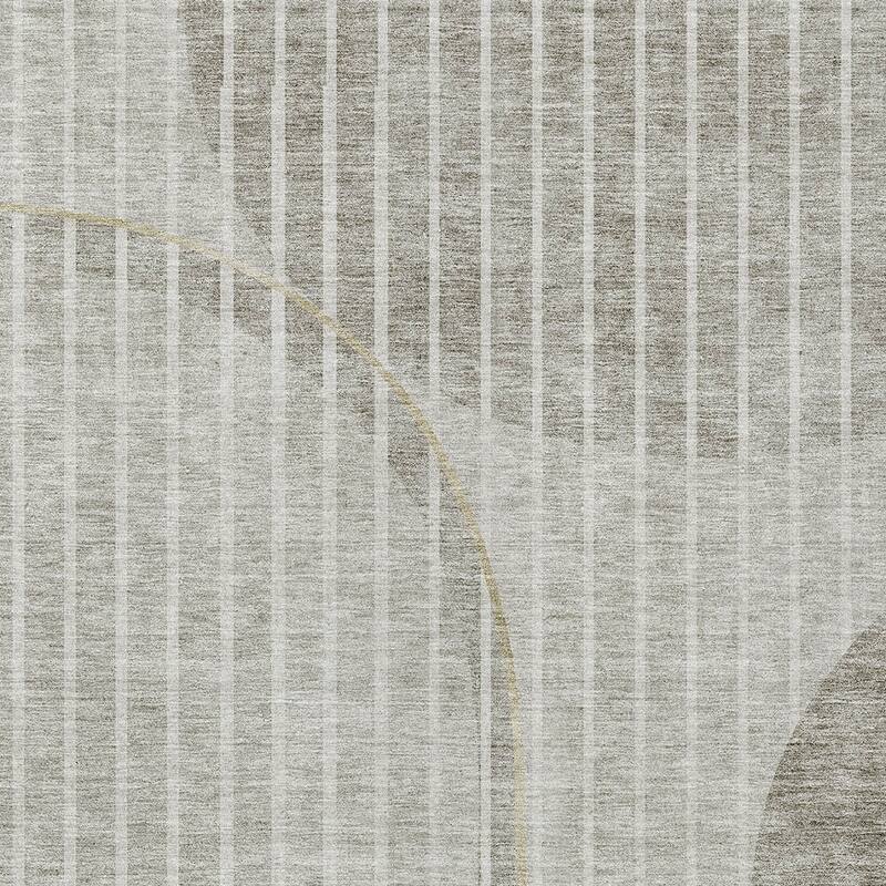 HomeRoots Striped Transitional Rectangle Outdoor Rug