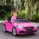preview thumbnail 2 of 9, Mercedes SLC 300 12V Kids Ride-On Car, Remote Control, Music, Lights, Pink