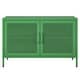 preview thumbnail 11 of 16, The Novogratz Channing 2 Door Wide Metal Storage Cabinet