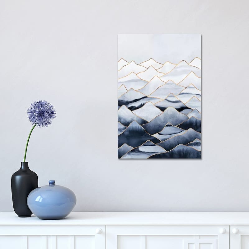 iCanvas "Mountains I" by Elisabeth Fredriksson Canvas Print - 18x12x1.5