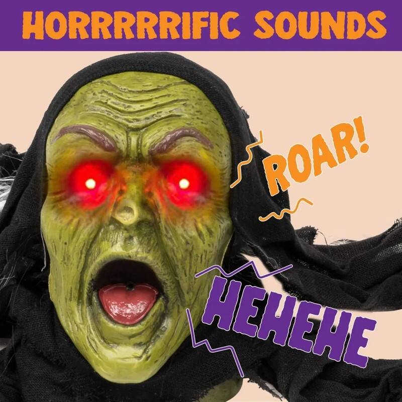 Halloween Zombie Groundbreaker with Sound and Flashing Eyes