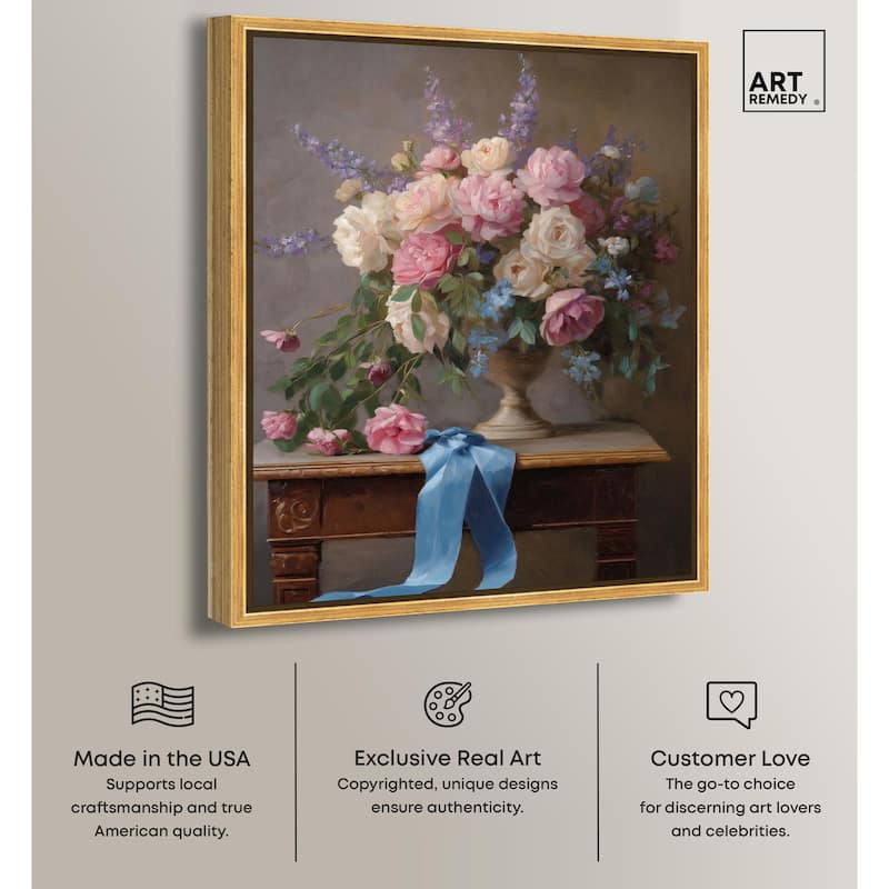 Bloom's Abundance Canvas by Art Remedy