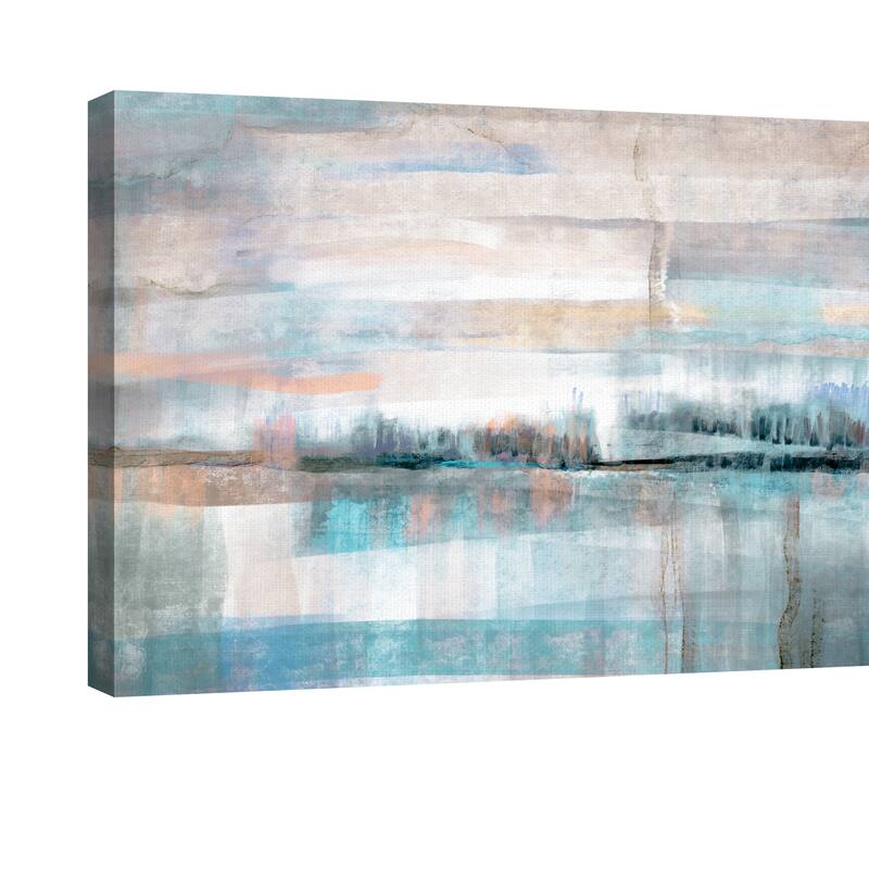 Pastel Valley by Nan Canvas Art Print