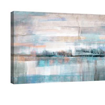 Pastel Valley by Nan Canvas Art Print