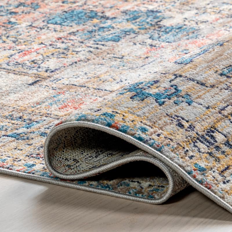 Nuloom Marley Traditional Medallion Fringe Area Rug