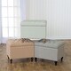 preview thumbnail 9 of 13, HomePop Medium Tufted Storage Ottoman