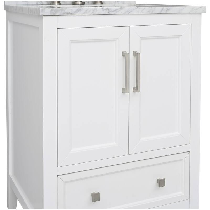Avanity EVERETTE-VS25-WT-C Everette 24" Free Standing Single Basin