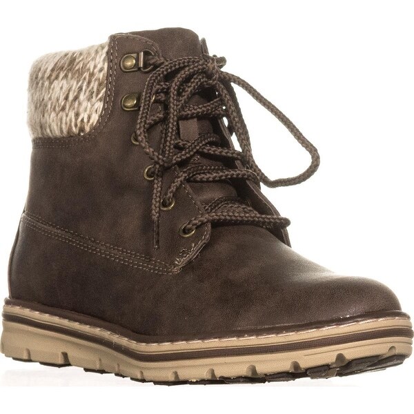 Cliffs by White Mountain Kansas Lace Up Ankle Boots, Stone