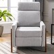 preview thumbnail 6 of 7, Multfhctional Linen Recliner Chair Adjust Home Theater Seating