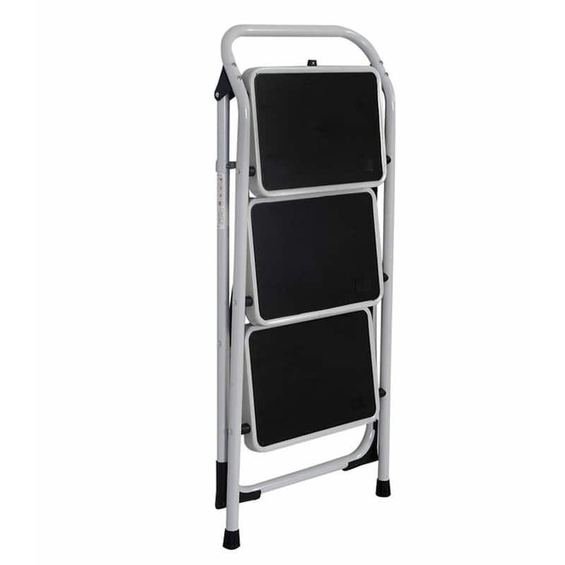 3 Step Ladder Folding Step Stool, 330 lb. Capacity