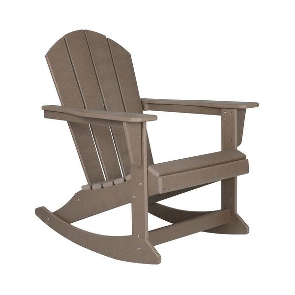Laguna Adirondack Poly Rocking Chair Overstock 33018635