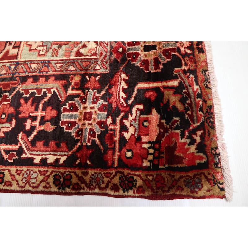 ECARPETGALLERY Hand-knotted Sarabi Red Wool Rug - 9'4 x 12'7