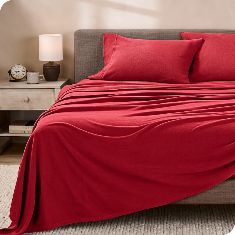 Bare Home Polar Fleece Deep Pocket Sheet Set