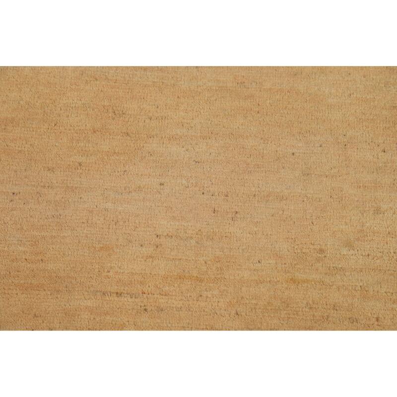 Modern Gabbeh Oriental Foyer Rug Handmade Tribal Wool Carpet - 3'5"x 4'10"