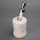 preview thumbnail 4 of 10, Creative Home Curvy Collection Champagne Marble Liquid Soap Dispenser, Lotion Dispenser - Beige