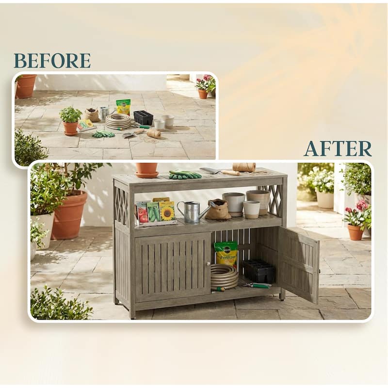 DTY Outdoor Living Longs Peak Eucalyptus Sideboard