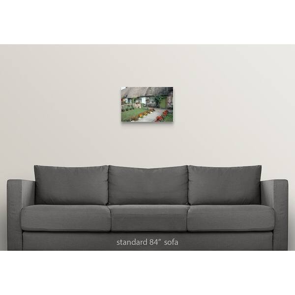 Cottage With Thatched Roof Adare Ireland Canvas Wall Art Overstock 16487273