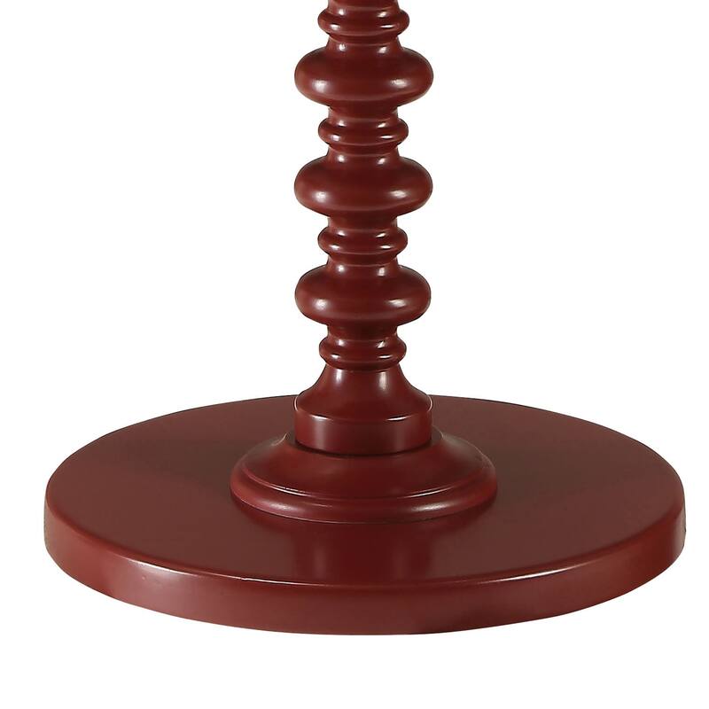 Round Wooden Side Table