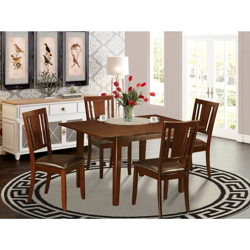 Small Kitchen Dining Table Set with Chairs - Modern Bistro Table & Chair Set for Home