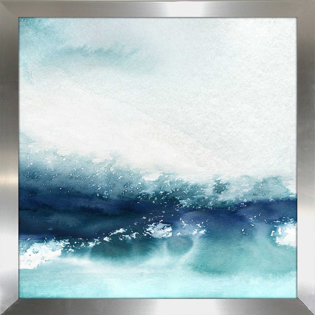 "Wispy Waves I (Square)" by Carol Robinson Print on Acrylic