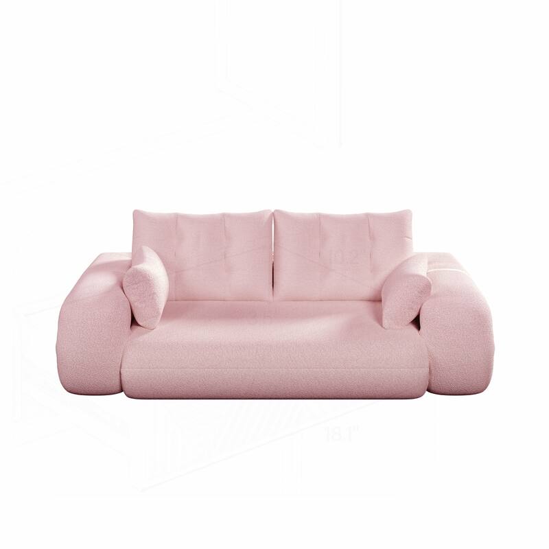 Versatile Foldable Sofa Bed with Premium Materials for Ultimate Comfort