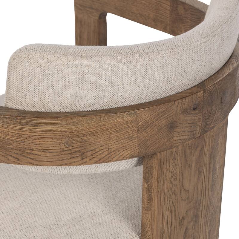 Classic Home Labelle Oak Wood Dining Chair