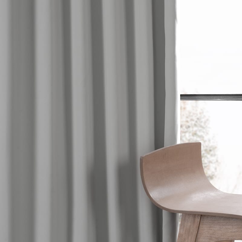 Exclusive Fabrics Performance Woven Blackout Curtain Pair (2 Panels)