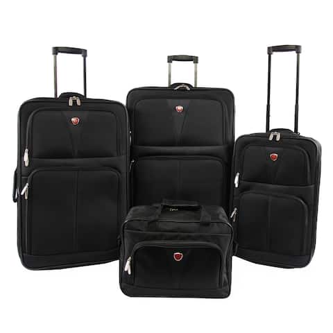 Pacific Coast Royale Collection 4-piece Softside Luggage Set