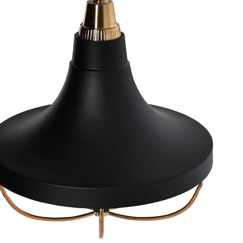 Robert Stevenson Lighting Presley - Caged Trumpet Ceiling Light - 13.0"L x 13.0"W x 14.0"H