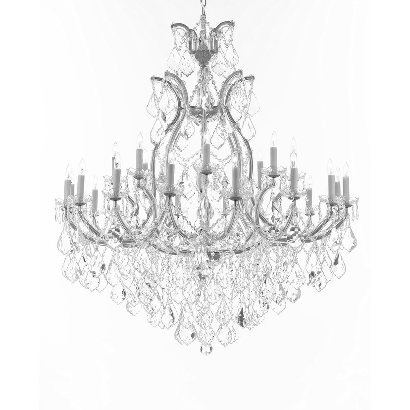 Crystal Chandelier Lighting Dressed With Swarovski Crystal - Chandeliers For Bedrooms by Overstock.com