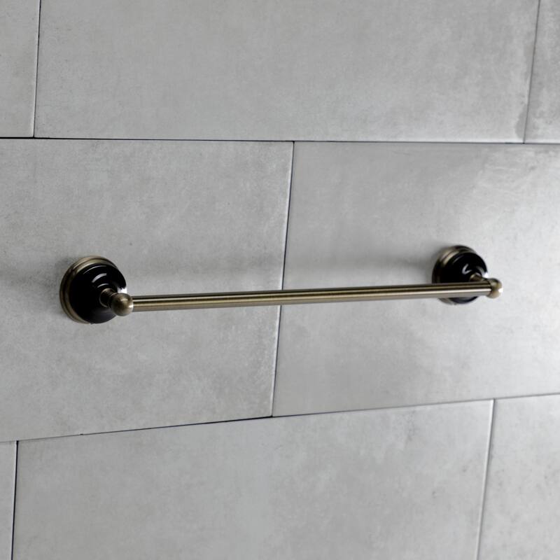 Kingston Brass Water Onyx 18-Inch Towel Bar