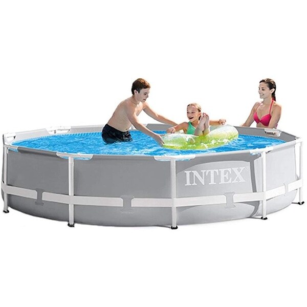 Intex 10ft X 30in Prism Frame Pool Set with Filter Pump - 10 x 30