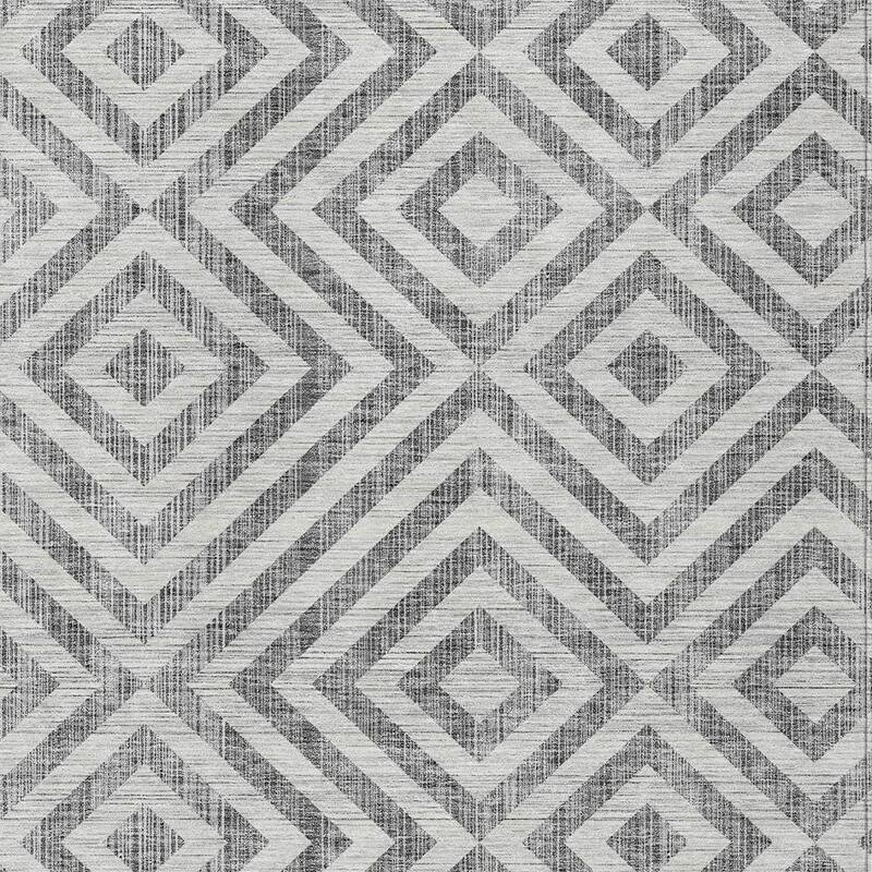 HomeRoots Geometric Transitional Rectangle Outdoor Rug