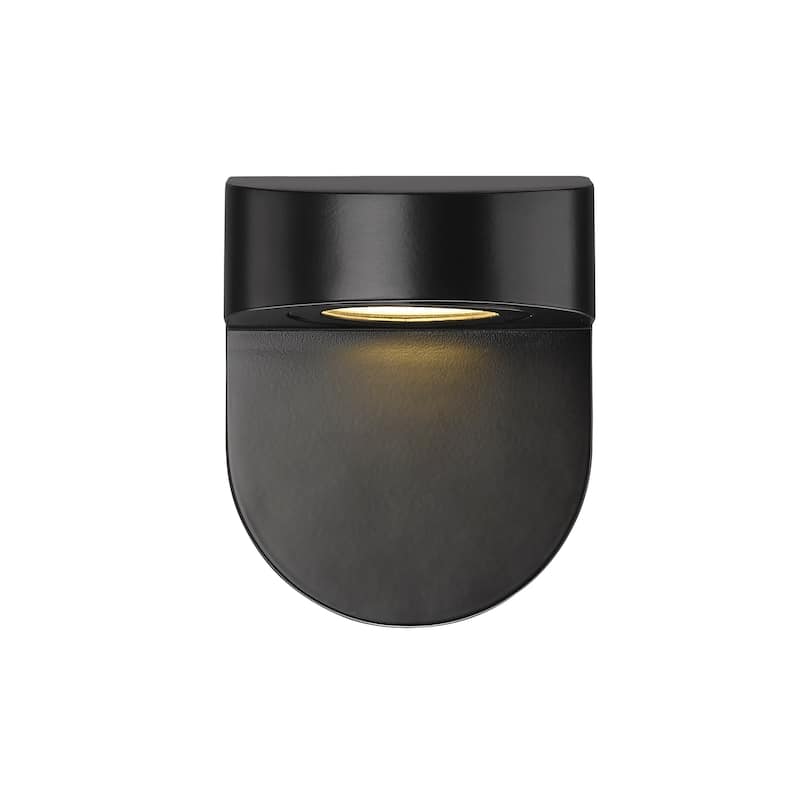 Millennium Lighting 1 Light Outdoor Wall Sconce in Powder Coat Black - 6.12 Inch