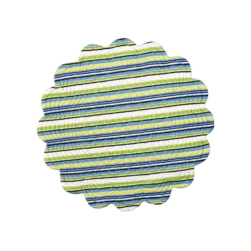 Fenwick Isle Round Placemat Set of 6 - Set of 6